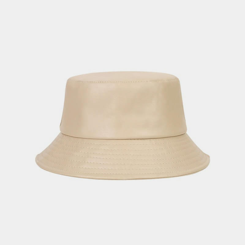 BK00049 Sombrero de pescador de cuero PU