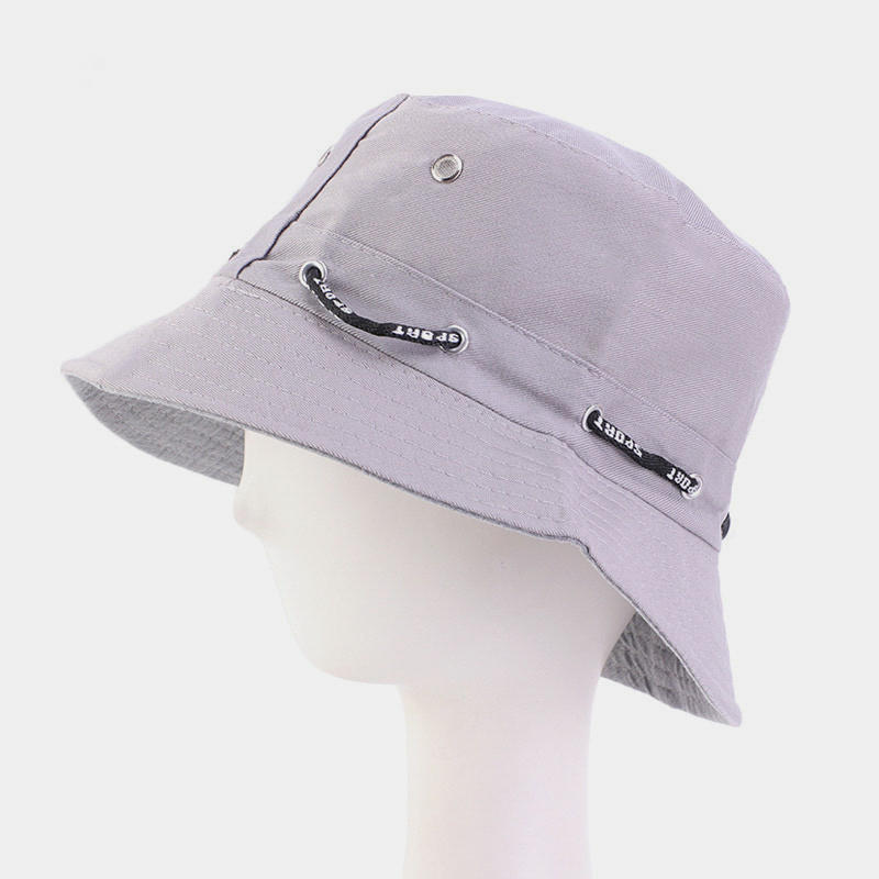 BK00031 Cotton Light Sombrero de pescador para exteriores para hombres y mujeres