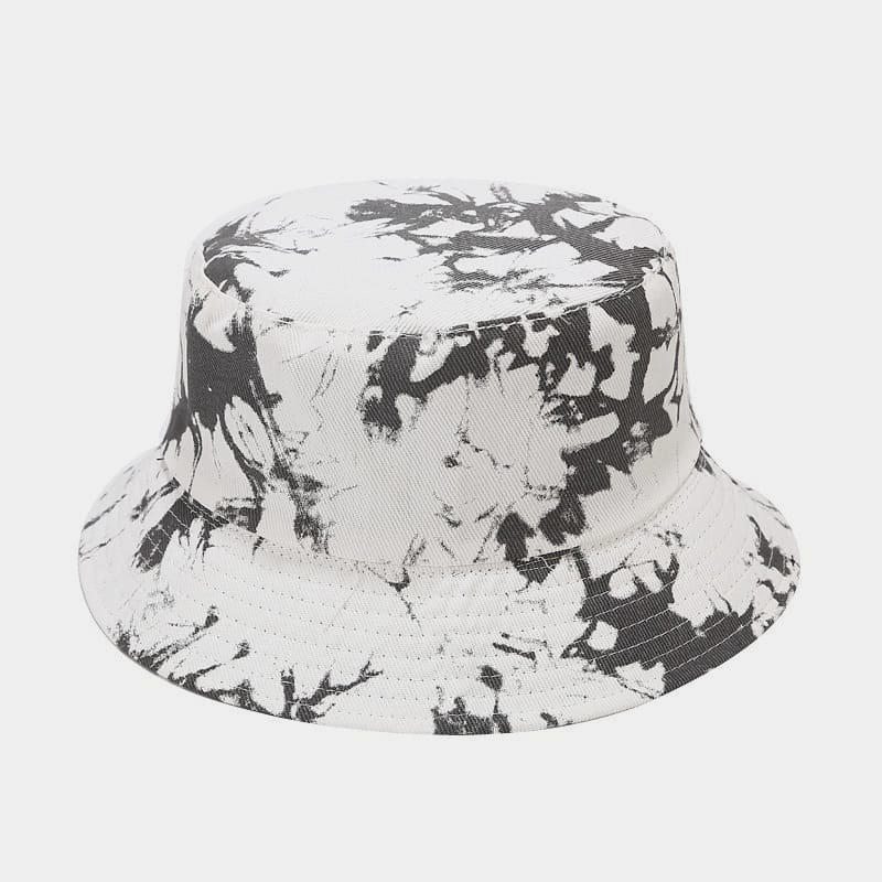 BK00068 Tie-dye sombreros de pescador de doble cara para hombres y mujeres