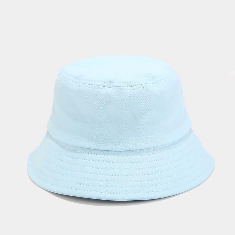 BK00064 Macaron Color sólido Versión brillante Sombrero de pescador