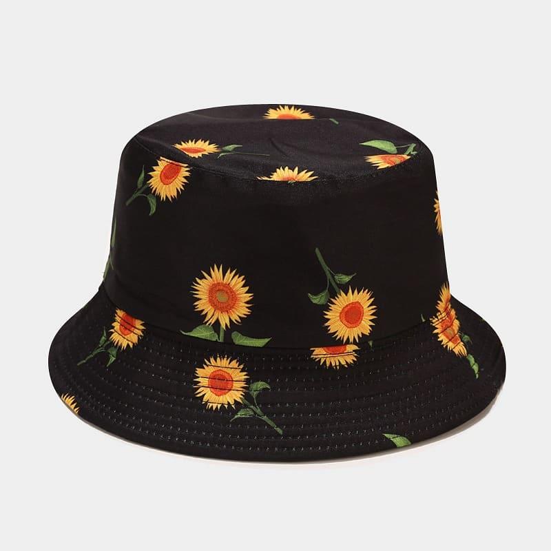 BK00066 Sombrero de pescador de algodón con estampado floral