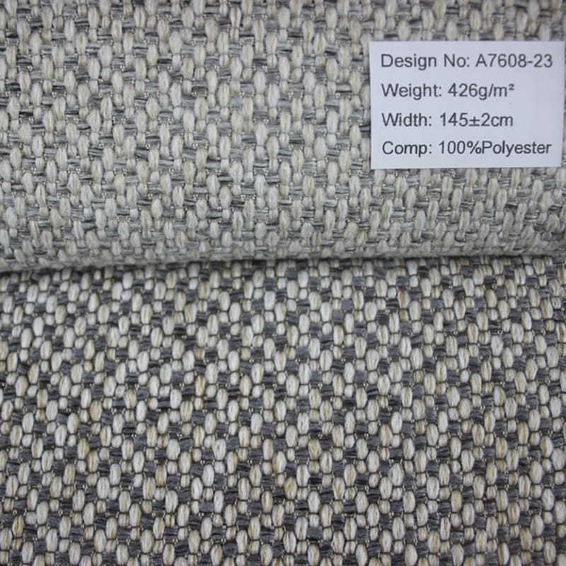 SM-A0006 Tela de sofá de lino resistente al desgaste engrosada 100% poliéster