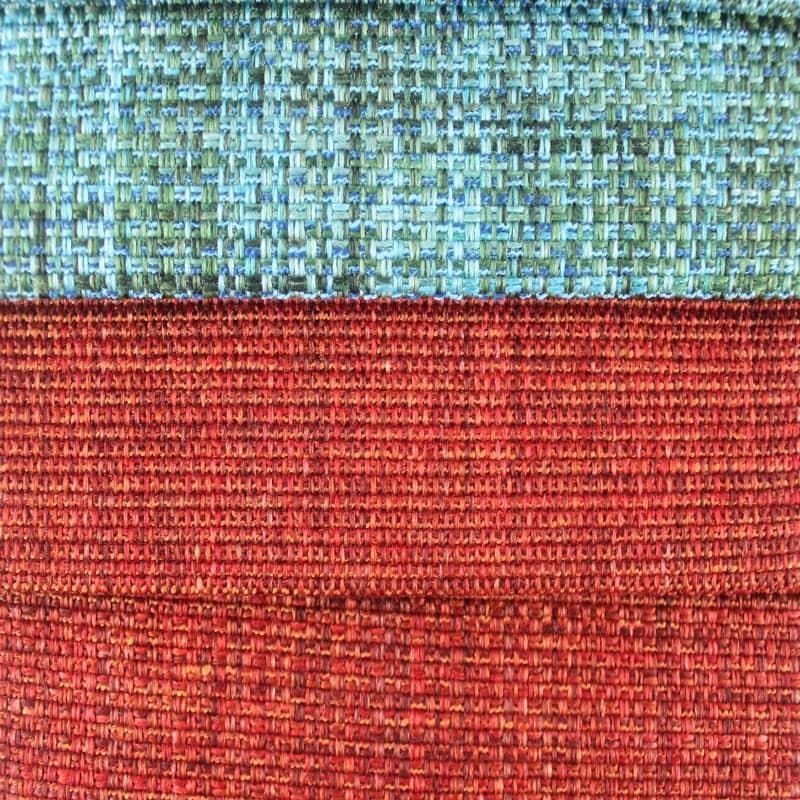 SM-A0036 Tela de sofá de lino de imitación de rejilla de bambú multicolor