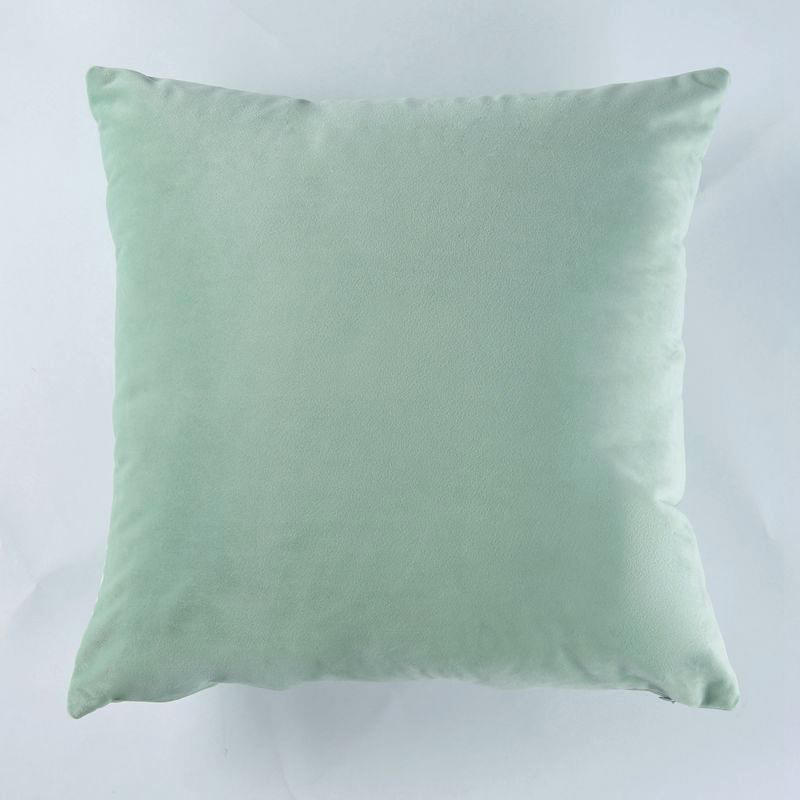 SM-B0012 Funda de almohada de terciopelo simple y delgada Tela de sofá de terciopelo holandés